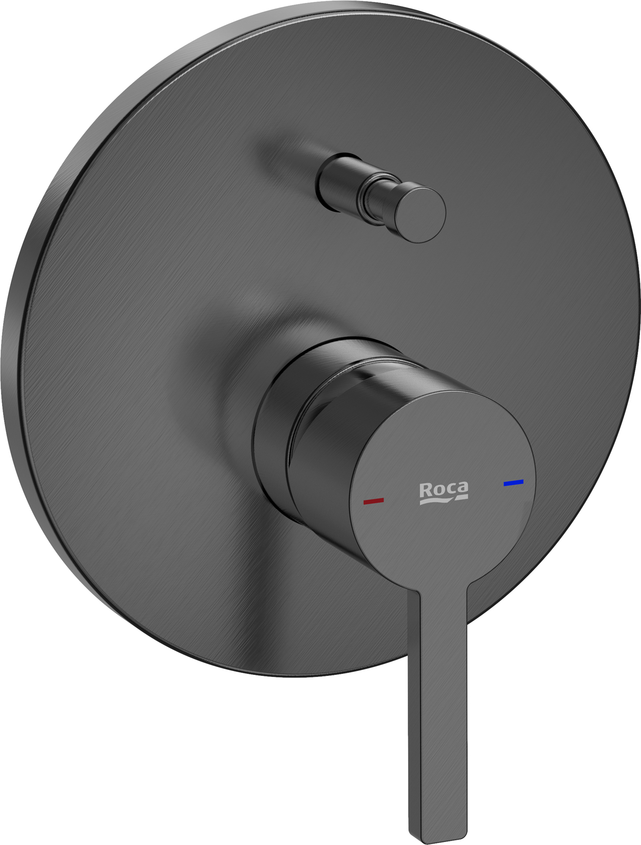 Roca Naia Black Badewannen- und Duscharmatur Unterputz schwarz A5A0B96NM0