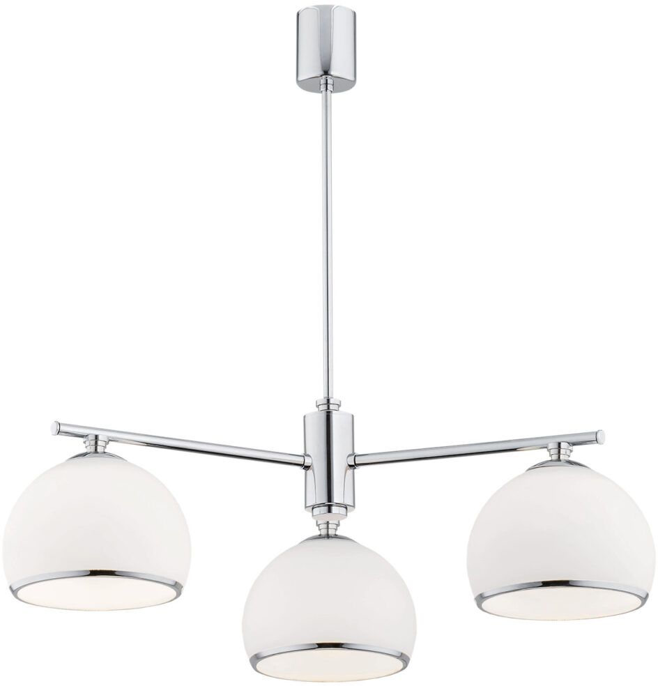 Argon Marbella Deckenlampe 1x15 W chrom-opal 1487