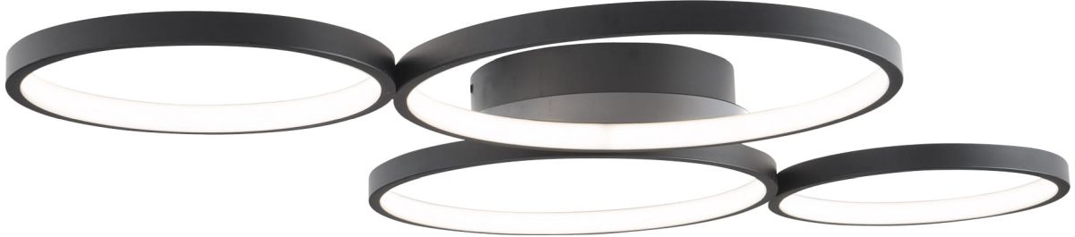 MaxLight Velvet Deckenlampe 1x67 W schwarz C0200
