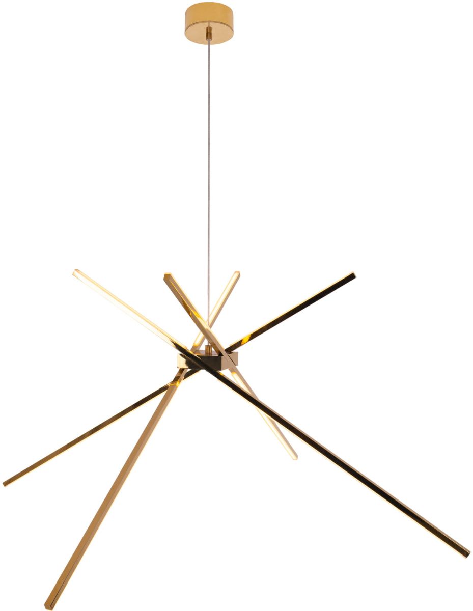 MaxLight Spider Pendelleuchte 1x33 W gold P0457