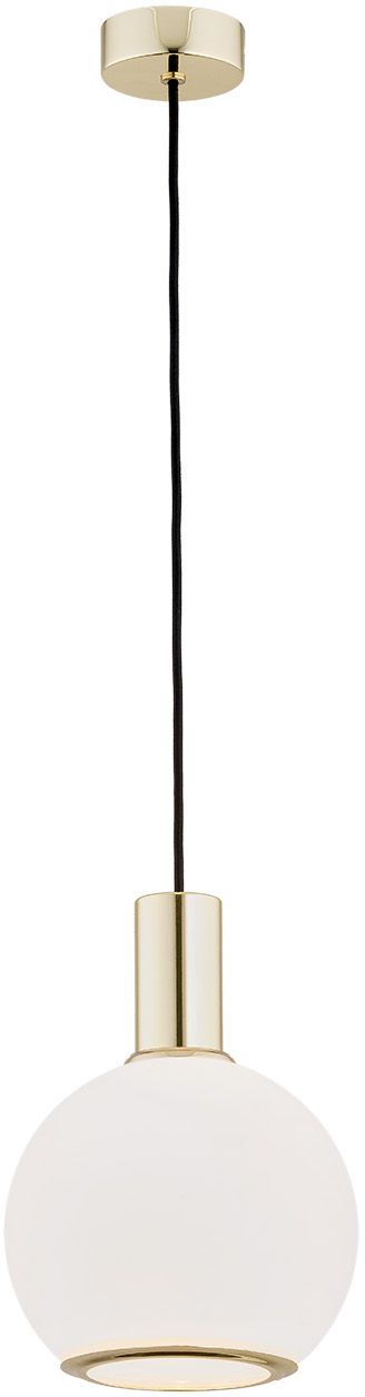 Argon Sagunto Pendelleuchte 1x15 W messing-opal 4357