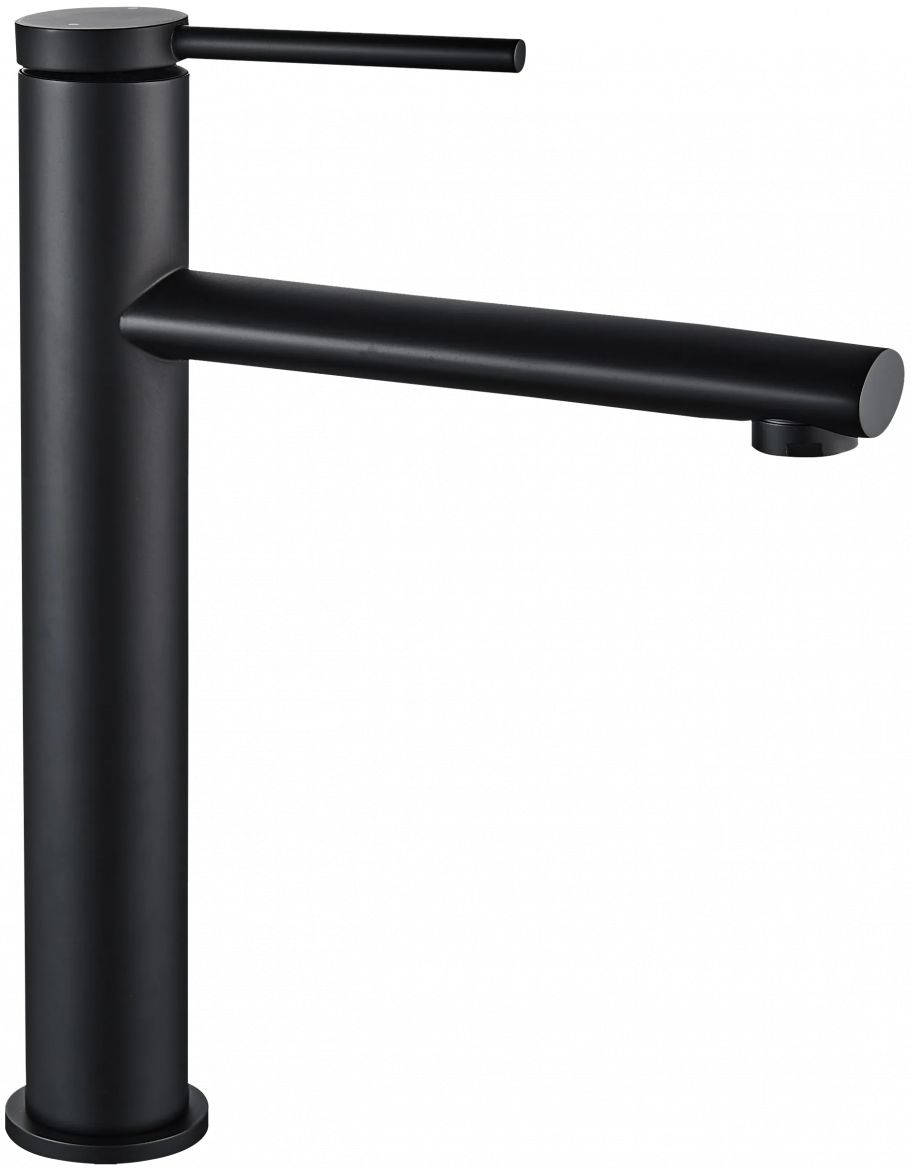 Rea Oval waschbeckenhahn stehend schwarz REA-B6511