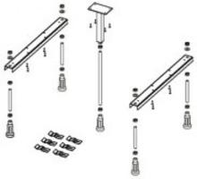 Riho Basel Beine für die Duschwanne 207108
