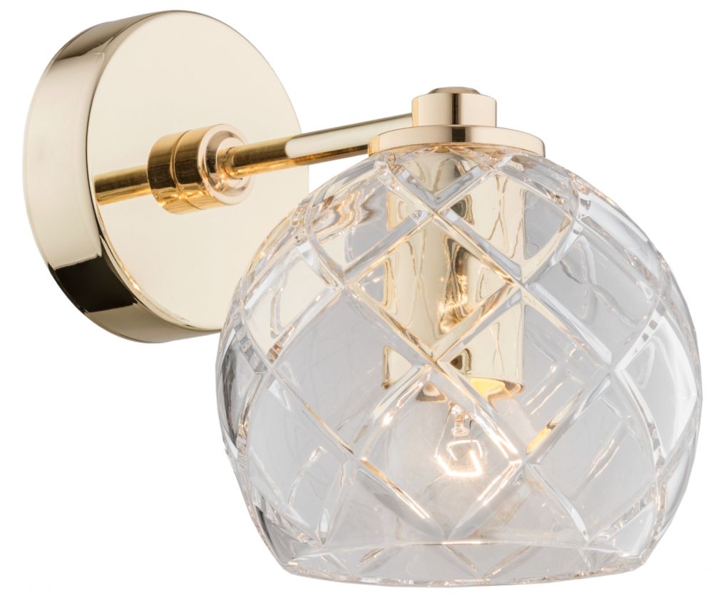 Argon Oviedo Leuchter 1x15 W messing-transparent 4202