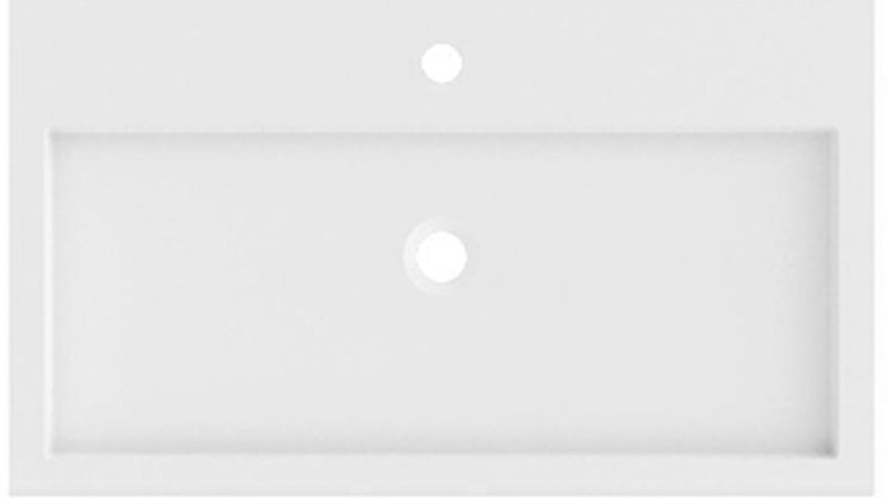 Riho Spring Vow Waschbecken 80.3x46.2 cm rechteckig Möbel weiß W004002105