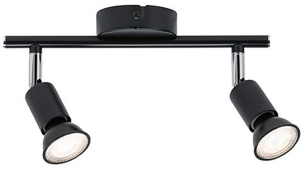 Paulmann Carolina Deckenlampe 2x10 W chrom-anthrazit 66751