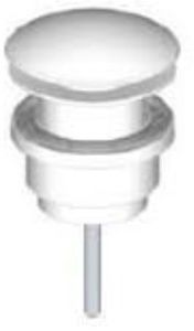 Riho Waschbeckenstöpsel weiß 205206