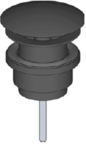 Riho Waschbeckenstöpsel schwarz 205204