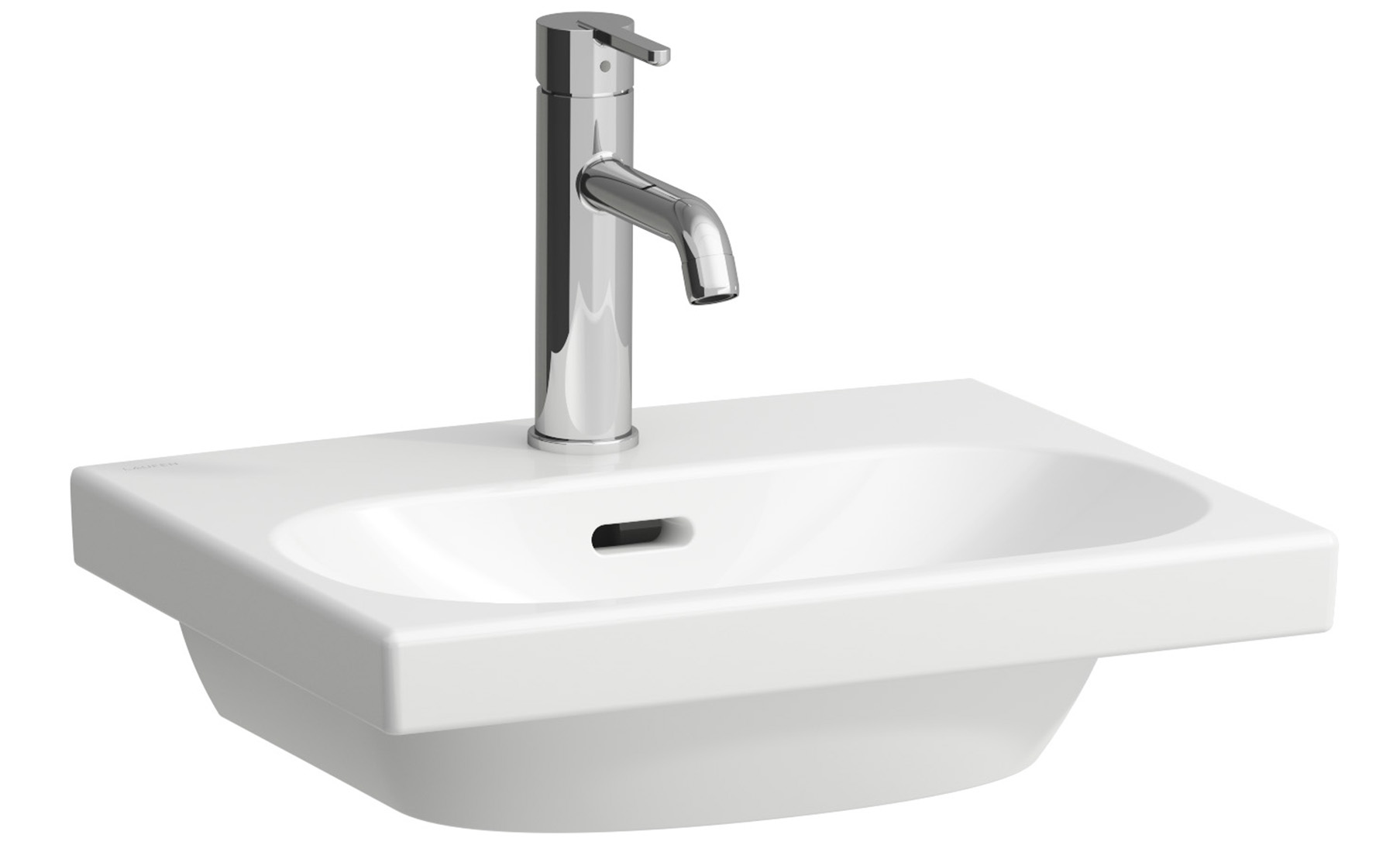 Laufen Lua Waschbecken 45x35 cm rechteckig Klassisch weiß H8160800001041