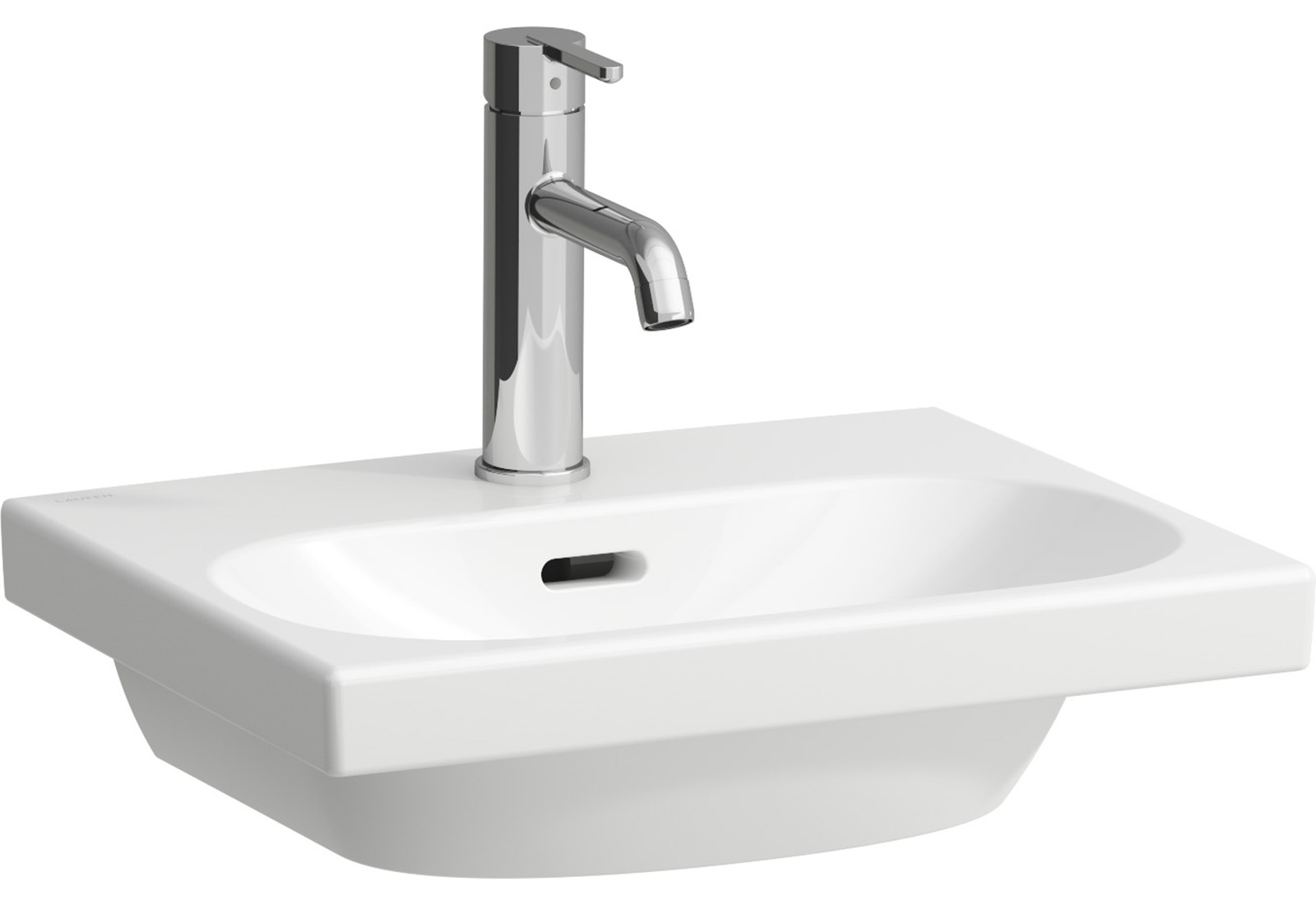 Laufen Lua Waschbecken 45x35 cm rechteckig Klassisch weiß H8160800001091
