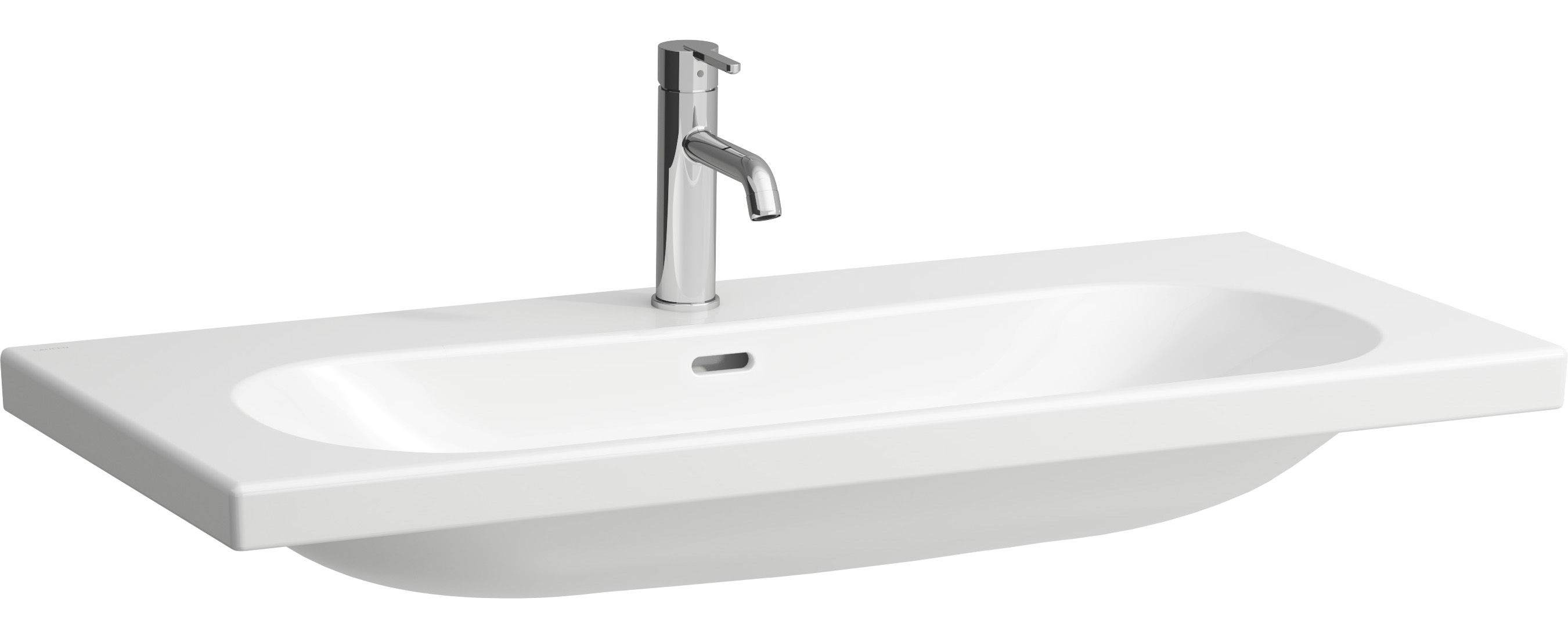 Laufen Lua Waschbecken 100x46 cm rechteckig Möbel weiß H8100890001041