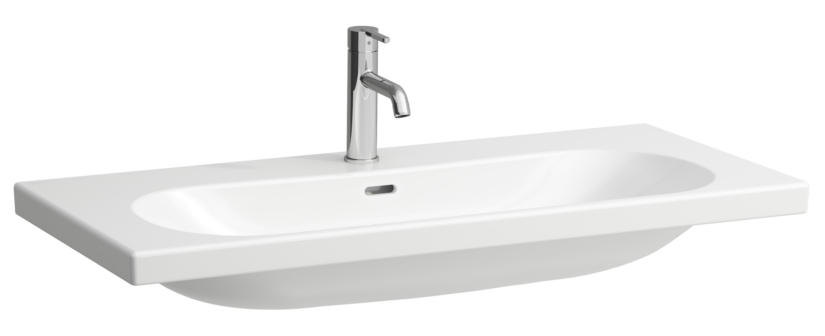 Laufen Lua Waschbecken 100x46 cm rechteckig Möbel weiß H8100890001091