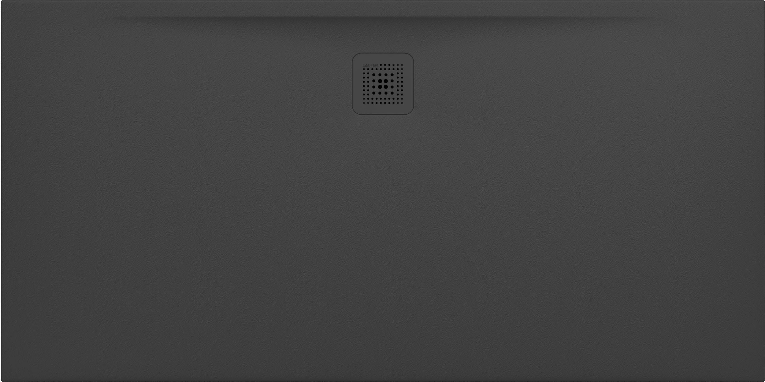 Laufen Pro Rechteckige Duschwanne 160x80 cm schwarz H2109540800001