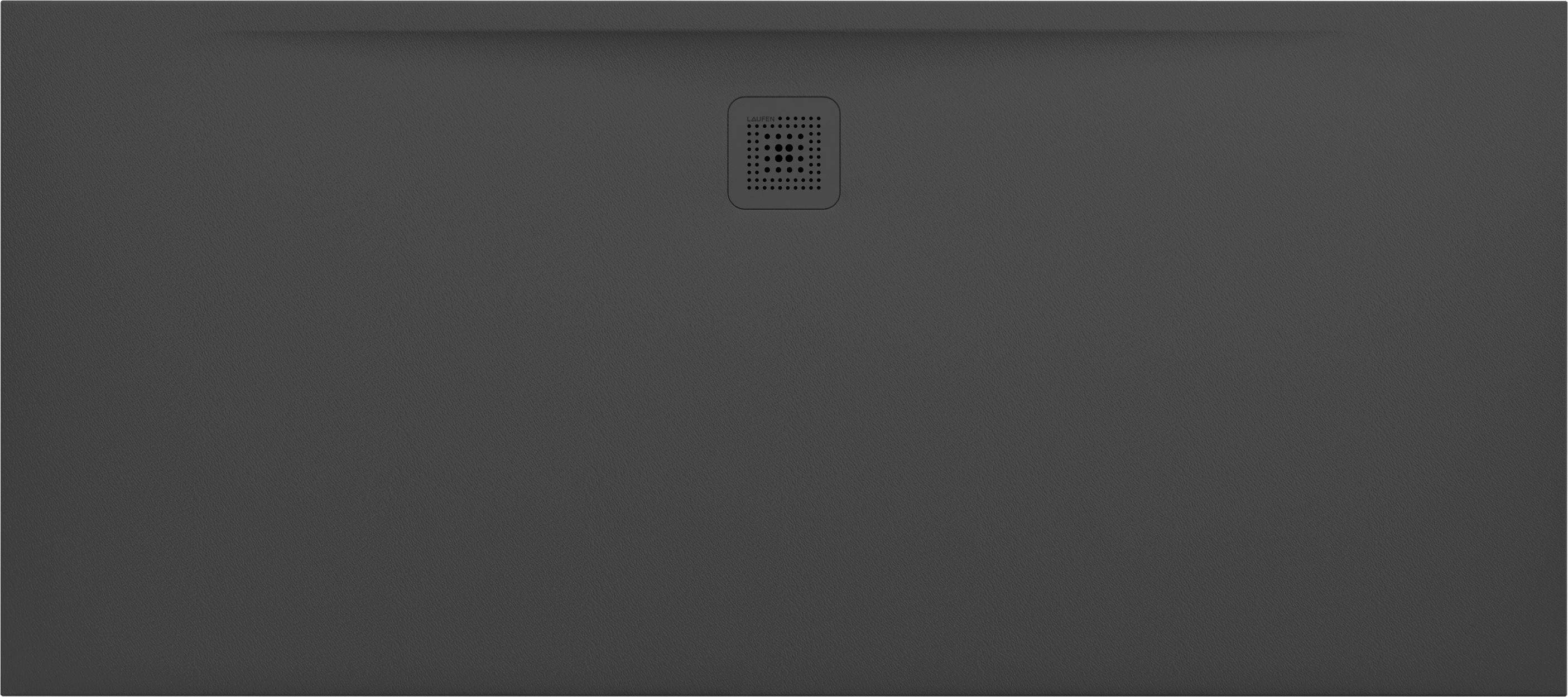 Laufen Pro Rechteckige Duschwanne 180x80 cm schwarz H2109550800001