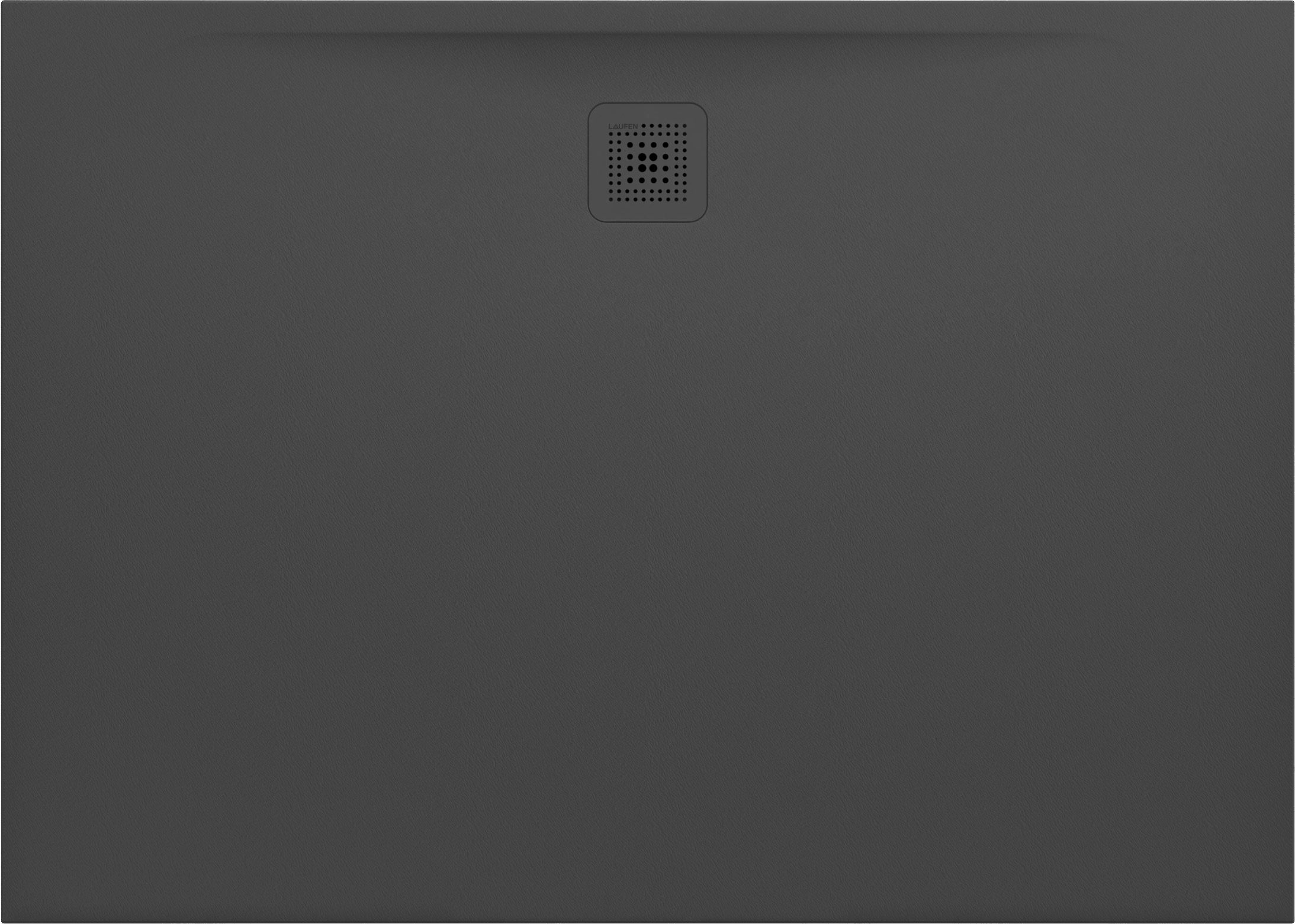 Laufen Pro Rechteckige Duschwanne 140x100 cm schwarz H2119540800001