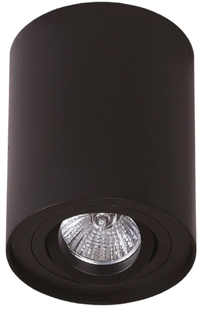MaxLight Basic Round Deckenlampe 1x50 W schwarz C0068