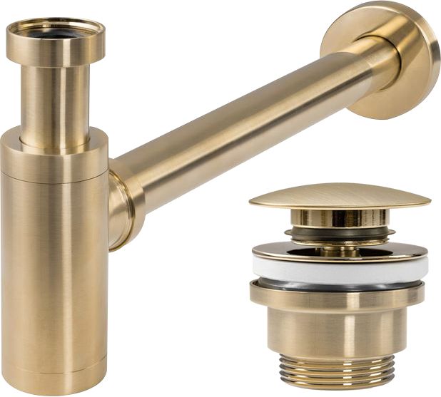 Rea Siphon mit Stopfen flaschen gold REA-A8586