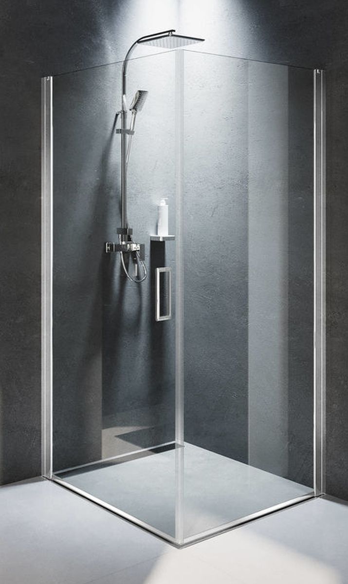 Riho Novik Dusche 120x90 cm rechteckig chrom Glanz/durchsichtiges Glas G003013120