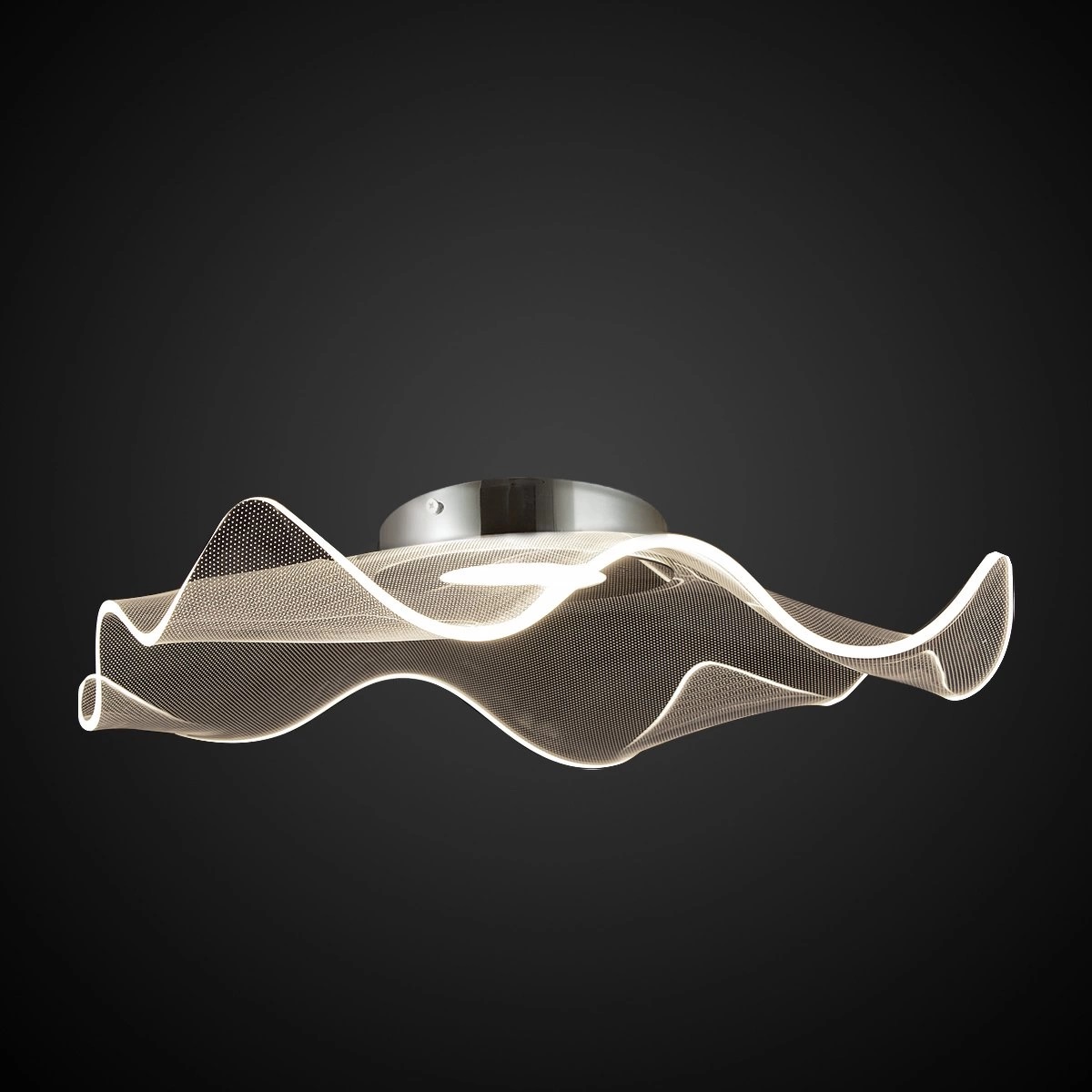 Altavola Design Velo Deckenlampe 1x30 W chrom-transparent LA101/CE2_chrom