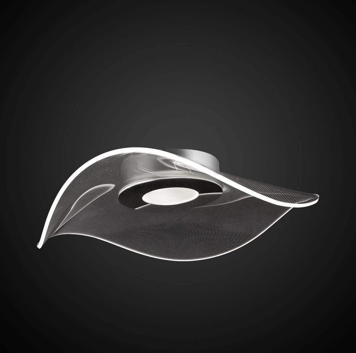 Altavola Design Velo Deckenlampe 1x30 W chrom-transparent LA101/CE1_chrom