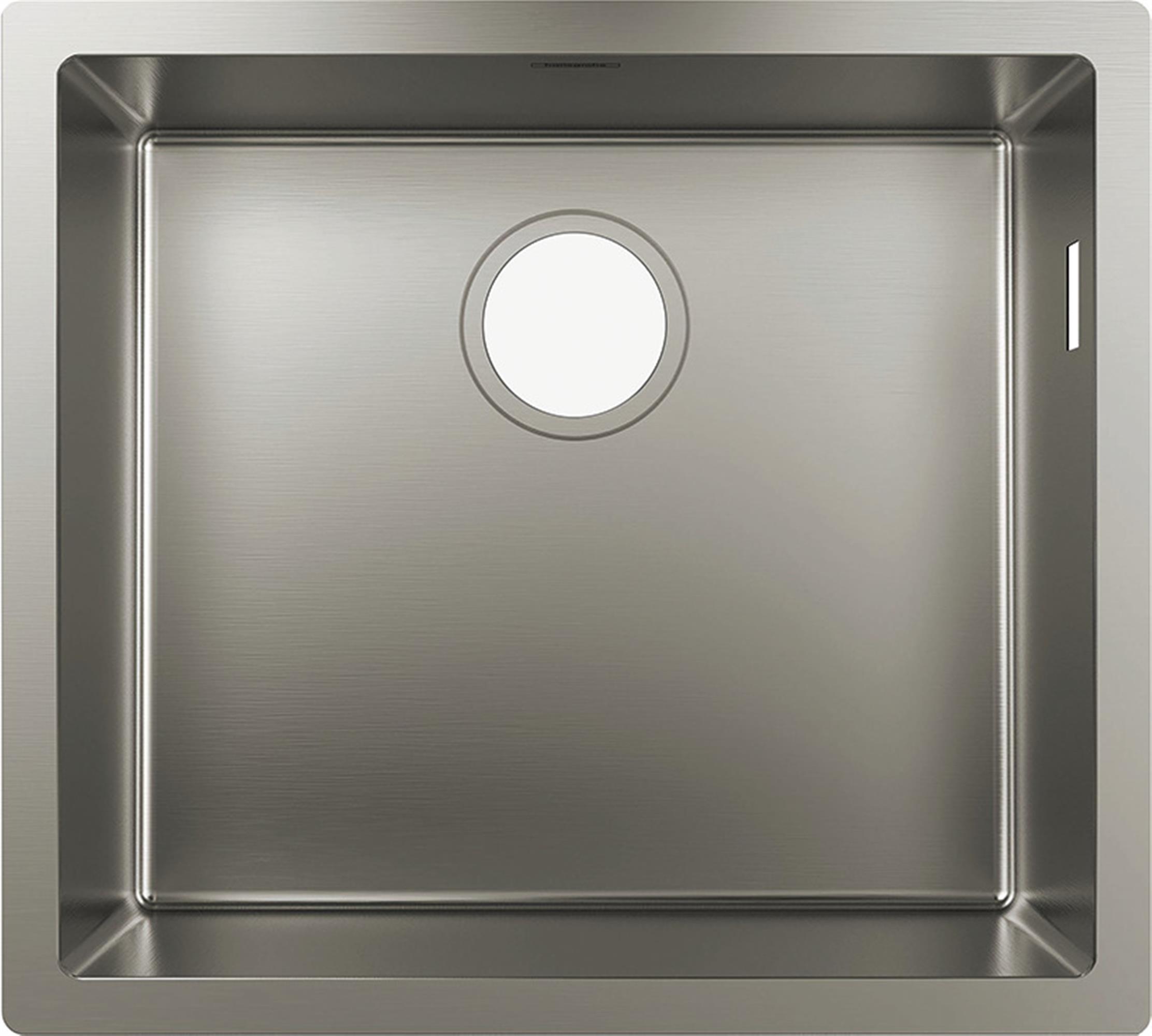 Hansgrohe S 71 Stahlspüle 50.2x40 cm stahl 43427800