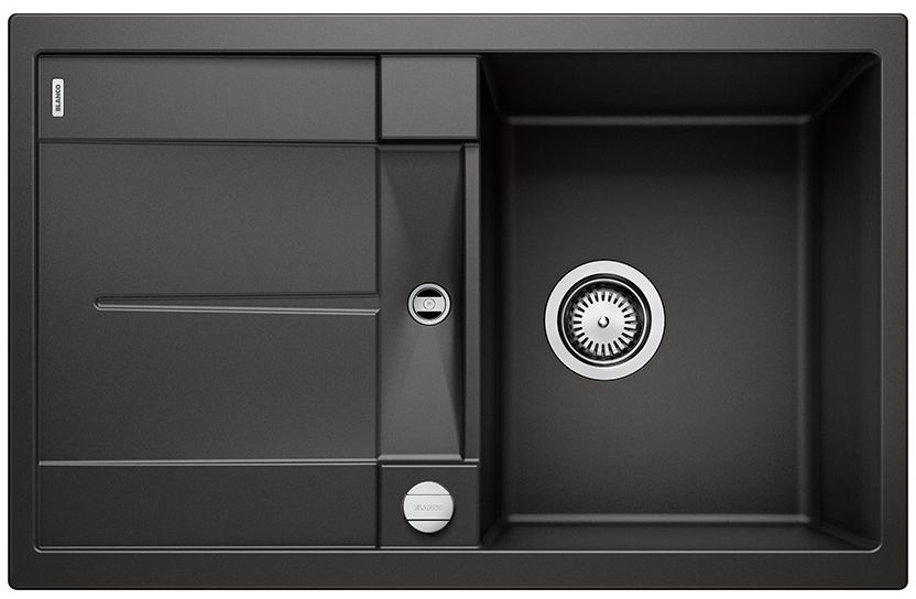 Blanco Metra 45 S Granitspüle 78x50 cm schwarz 525914