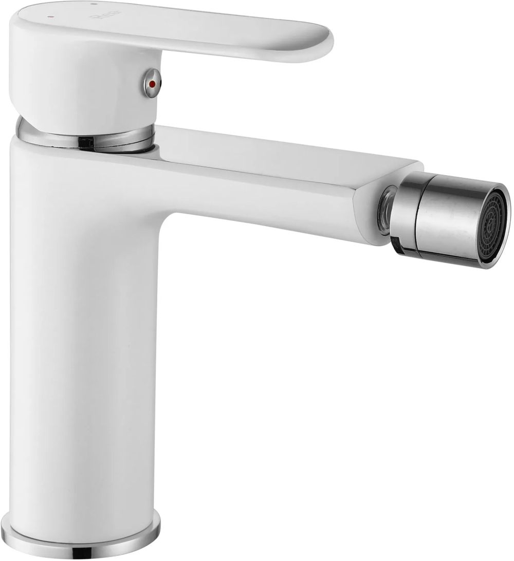 Rea Bloom bidet-wasserhahn stehend chrom-weiß REA-B9916
