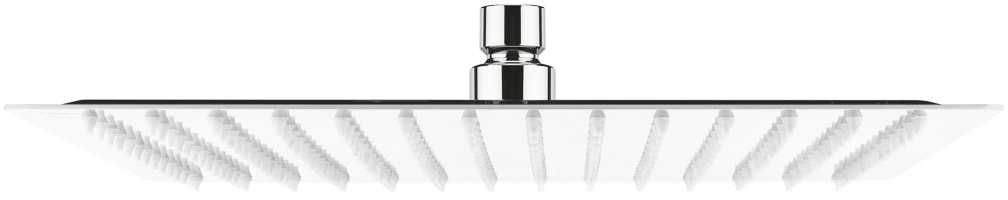 Hagser Ella Kopfbrause 30x30 cm quadratisch chrom HGR13000037