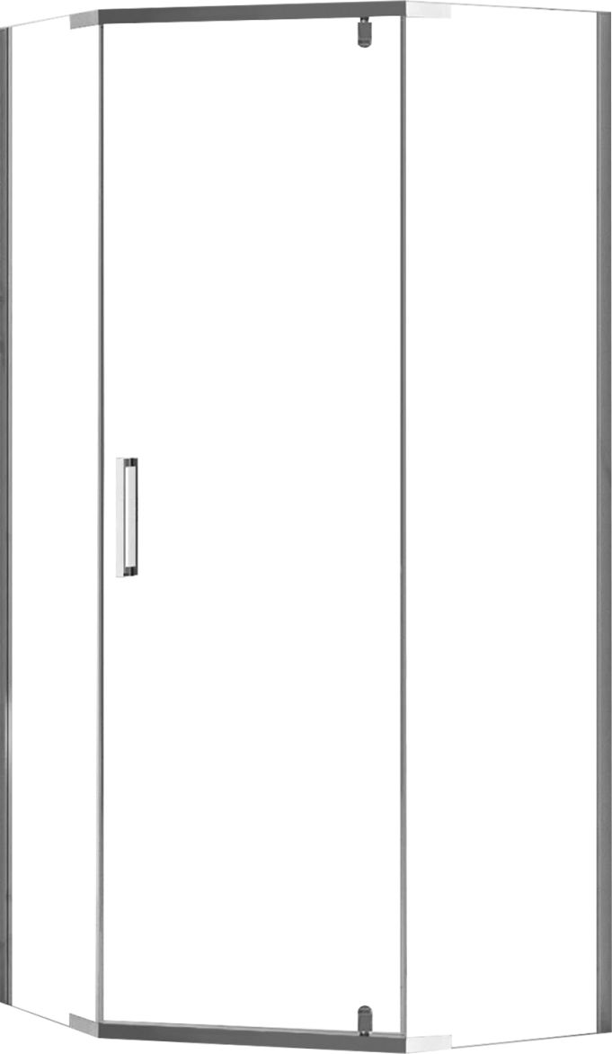 Rea Axin Dusche 90x90 cm chrom Glanz/durchsichtiges Glas REA-K8779