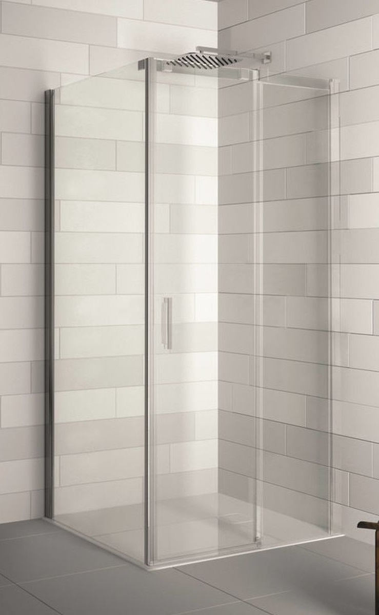 Riho Ocean Dusche 140x80 cm rechteckig chrom Glanz/durchsichtiges Glas G006009120