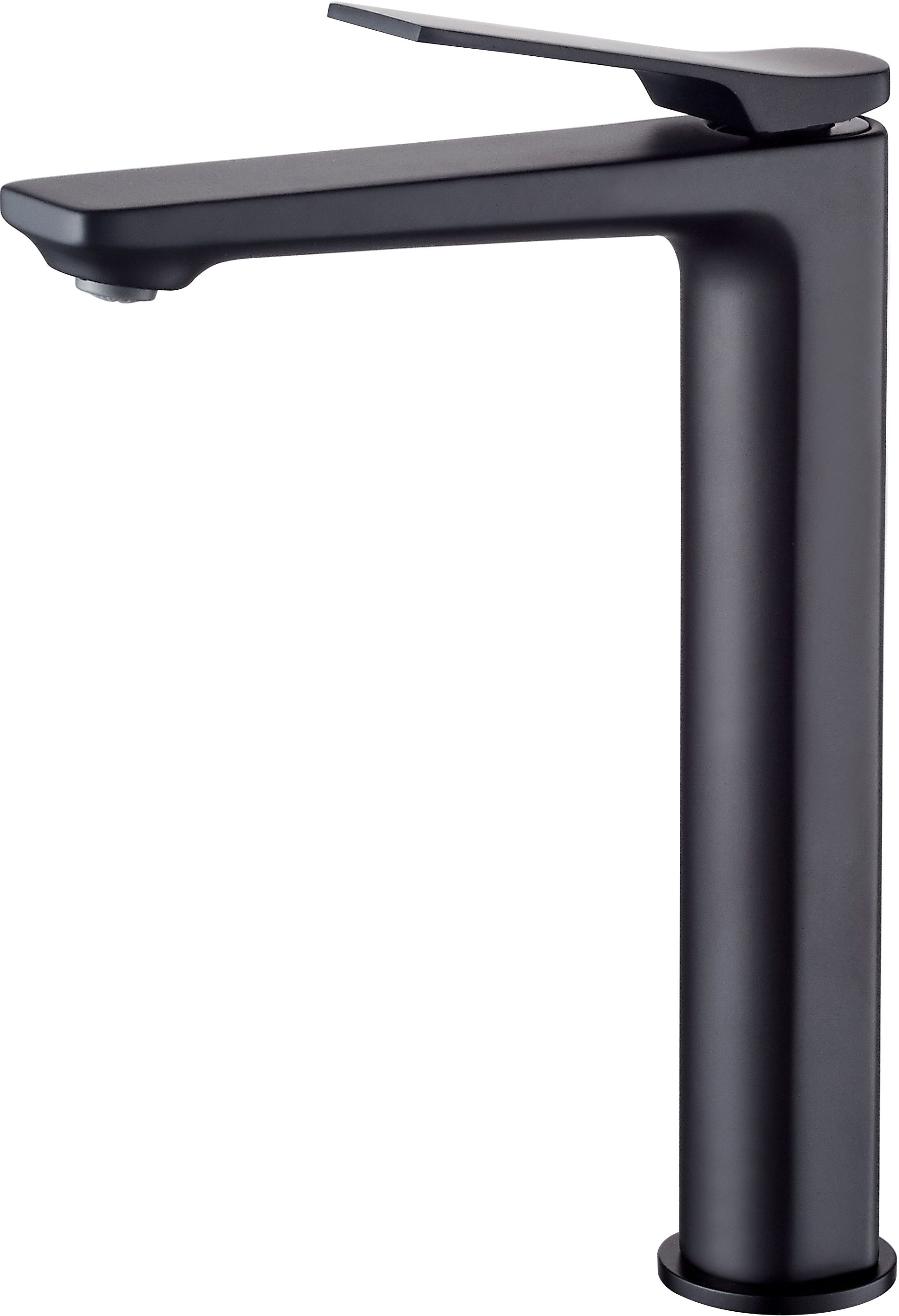 Invena Neri waschbeckenhahn stehend schwarz BU-01-W04