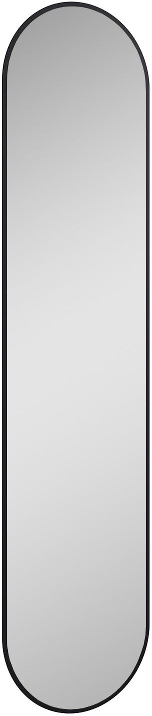 Elita Sharon Spiegel 35x150 cm oval mit Beleuchtung schwarz RE060350010560