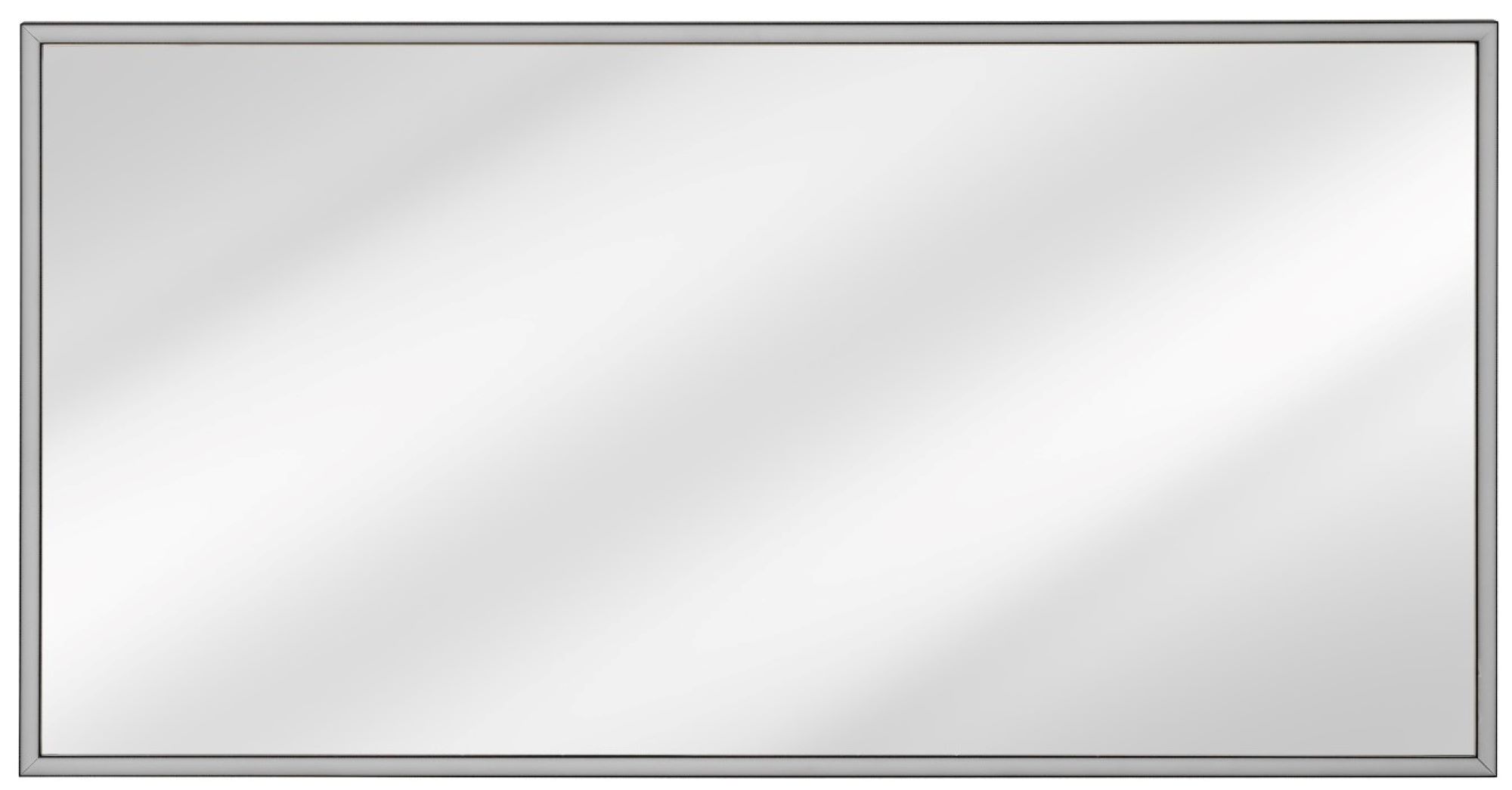 Comad Alice Spiegel 68x123 cm rechteckig mit Beleuchtung schwarz LUSTROALICE120