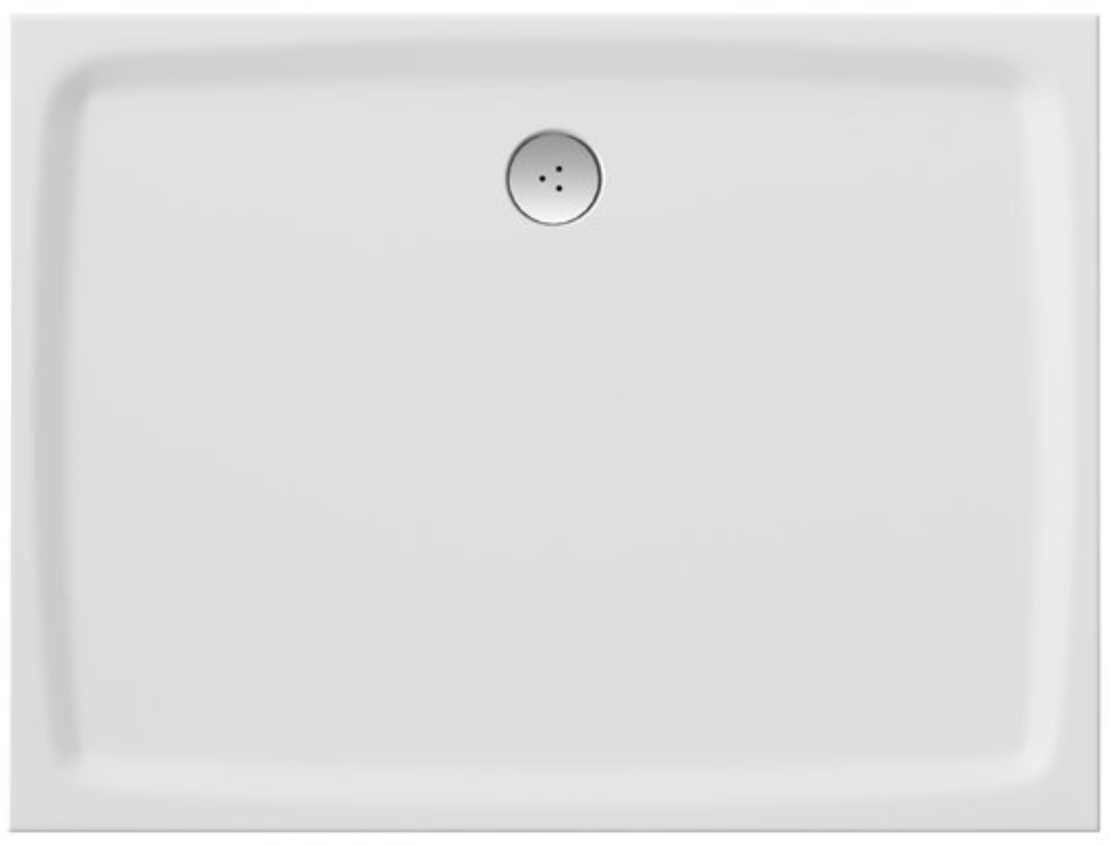 Ravak Galaxy Pro Flat Quadratische Duschwanne 120x80 cm weiß XA03G411010