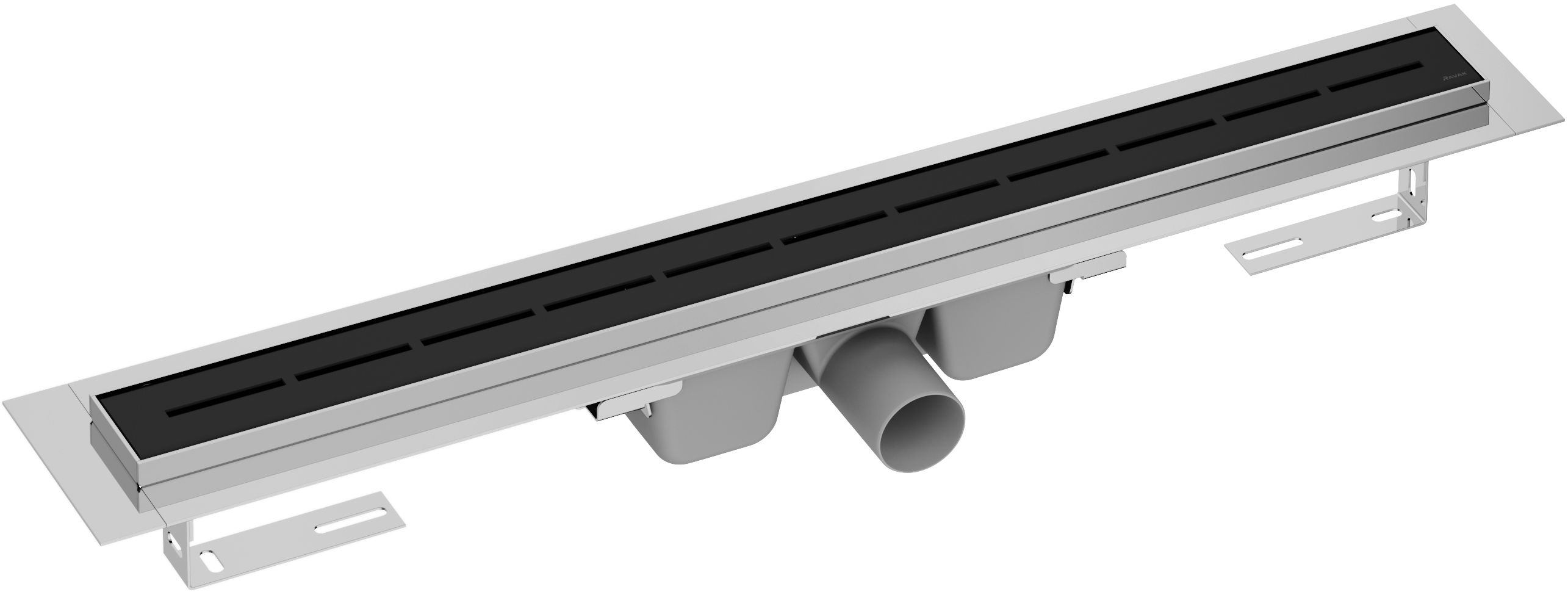 Ravak Runway Linienablauf 85 cm schwarz X01751