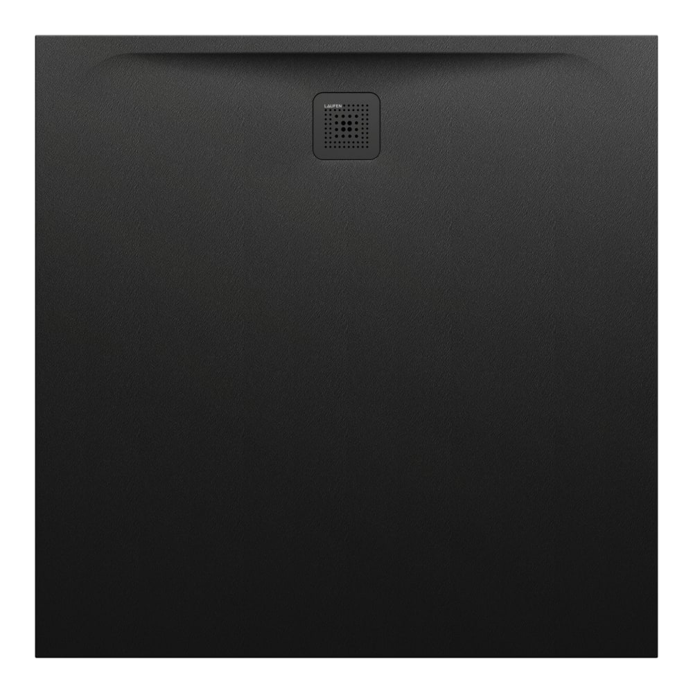 Laufen Pro Quadratische Duschwanne 120x120 cm schwarz H2119580800001