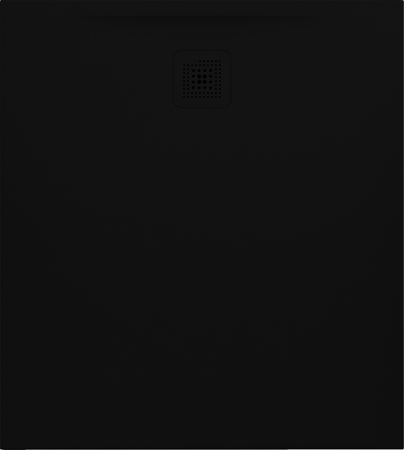 Laufen Pro Rechteckige Duschwanne 100x90 cm schwarz H2109570800001