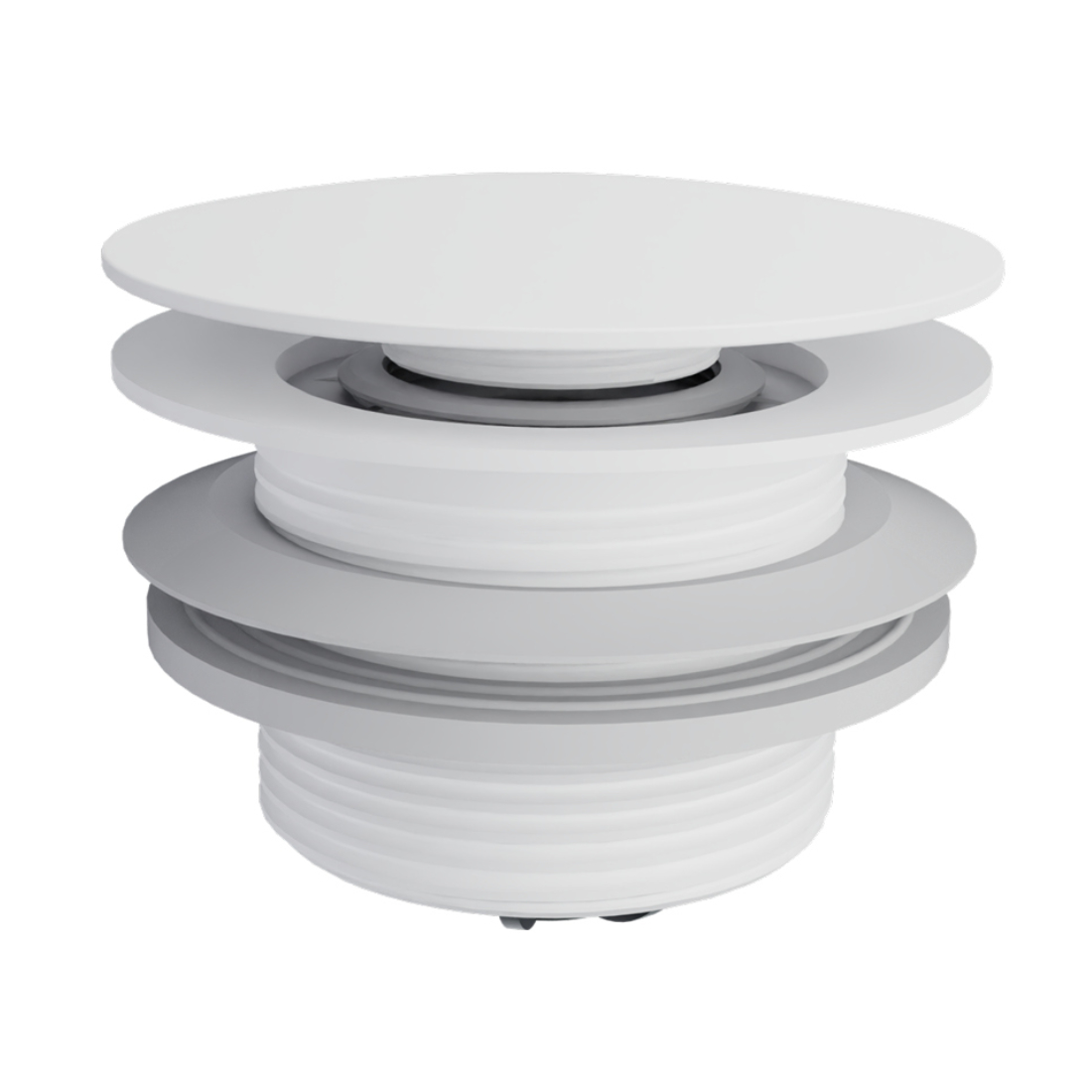 Excellent Badewannenstopper weiß ARIN.3485.01WH