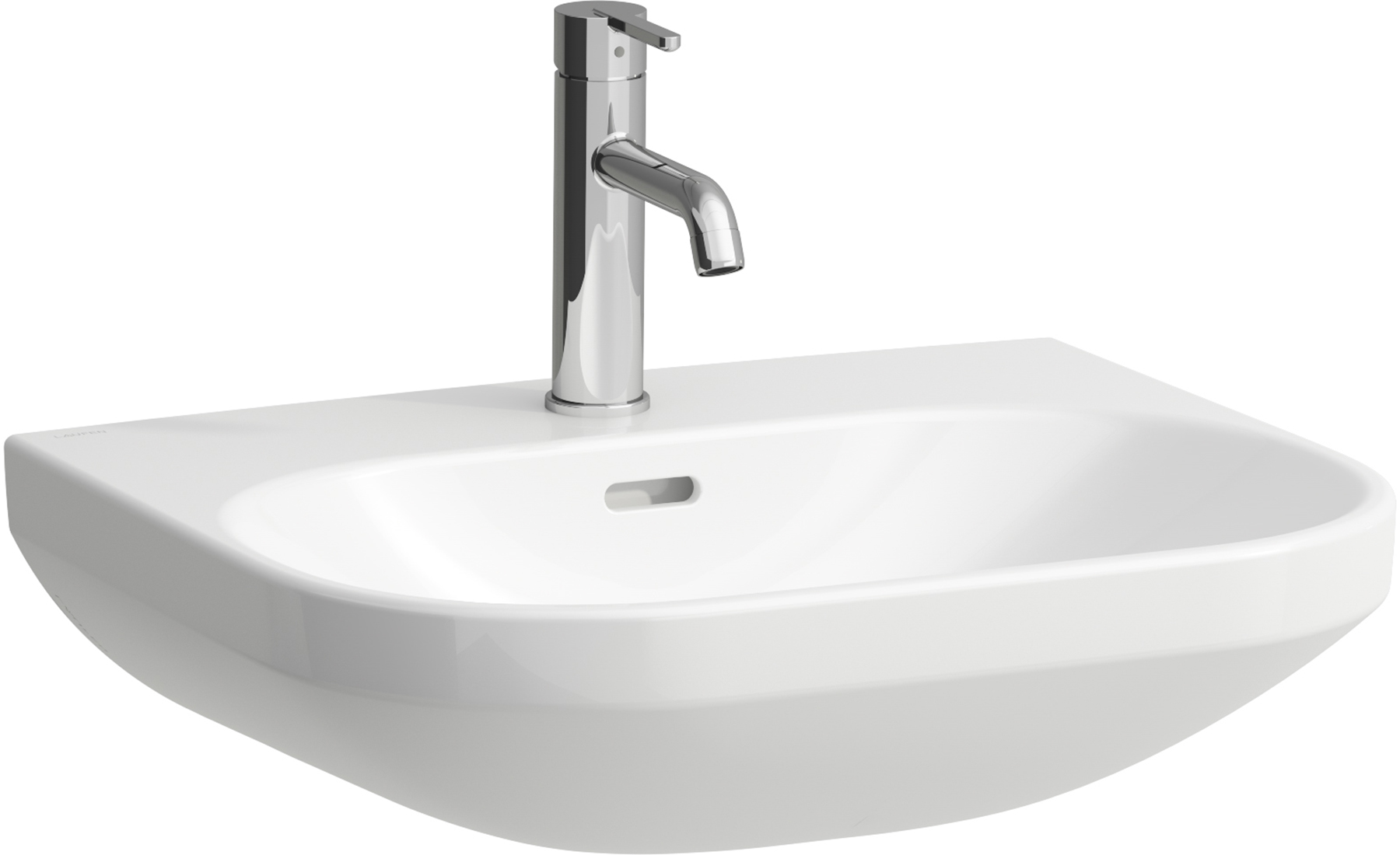 Laufen Lua Waschbecken 55x46 cm halbrund Klassisch weiß H8110814001041
