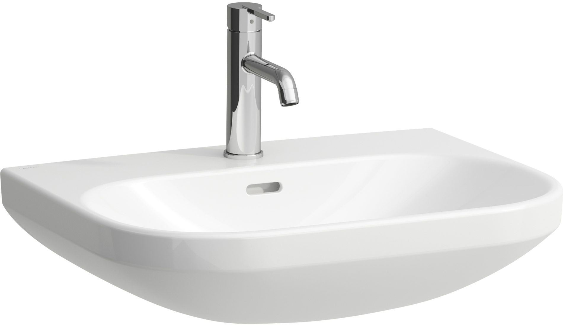 Laufen Lua Waschbecken 60x46 cm halbrund Klassisch weiß H8110834001041