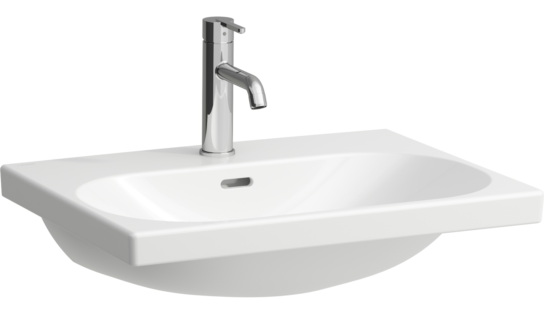 Laufen Lua Waschbecken 60x46 cm rechteckig Klassisch weiß H8160834001091