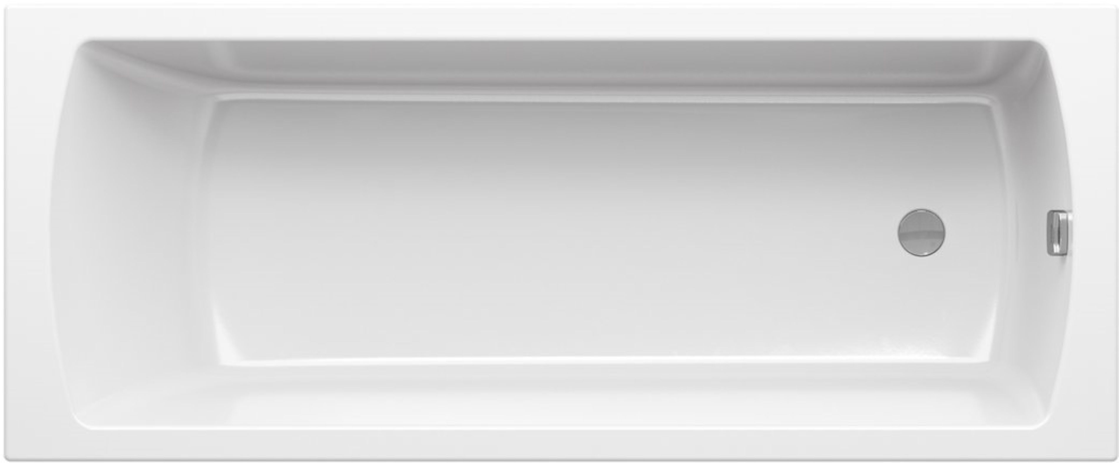 Ravak Classic II Rechteckige Badewanne 160x70 cm weiß CC41000000