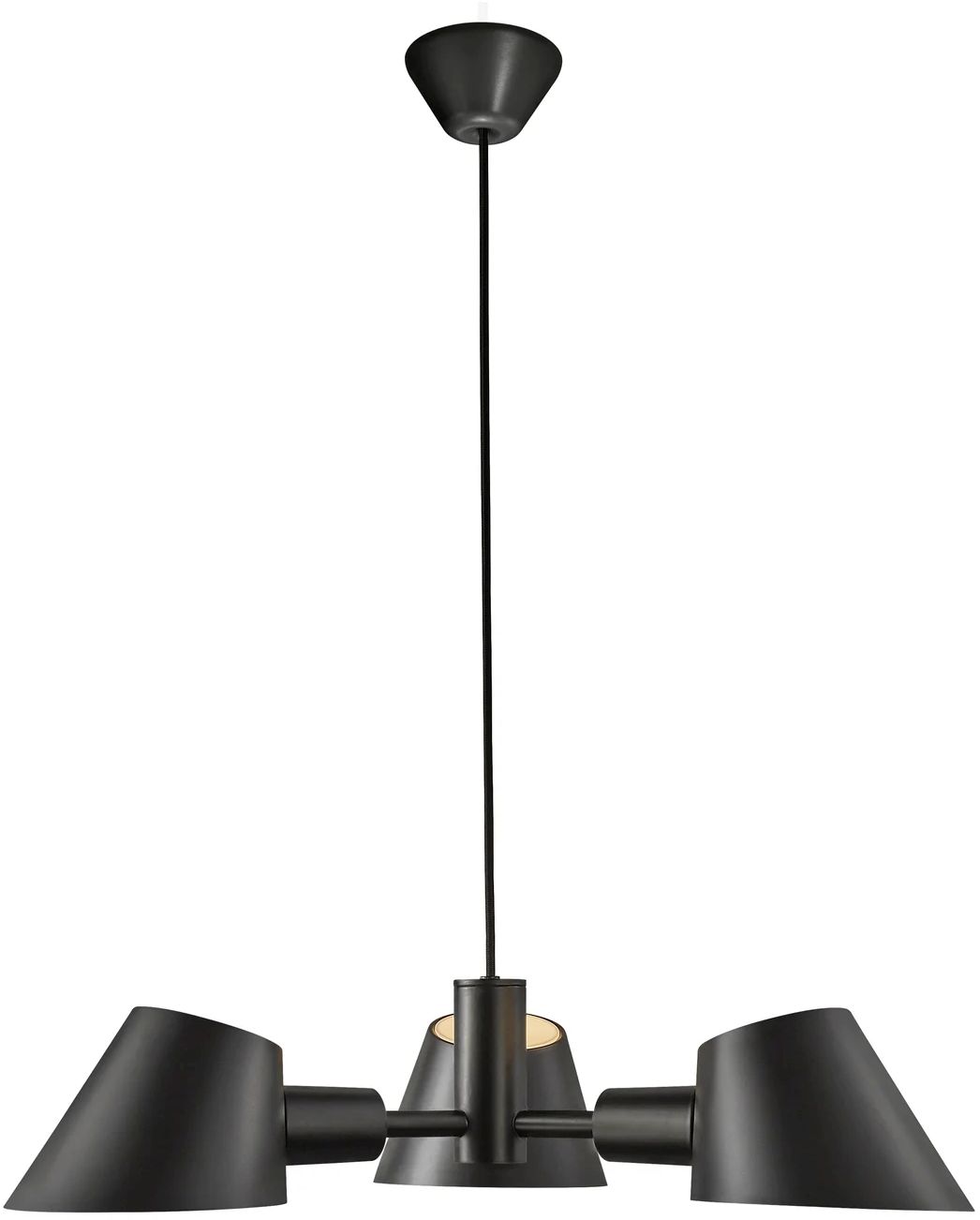 Nordlux Stay Pendelleuchte 3x28 W schwarz 2120703003