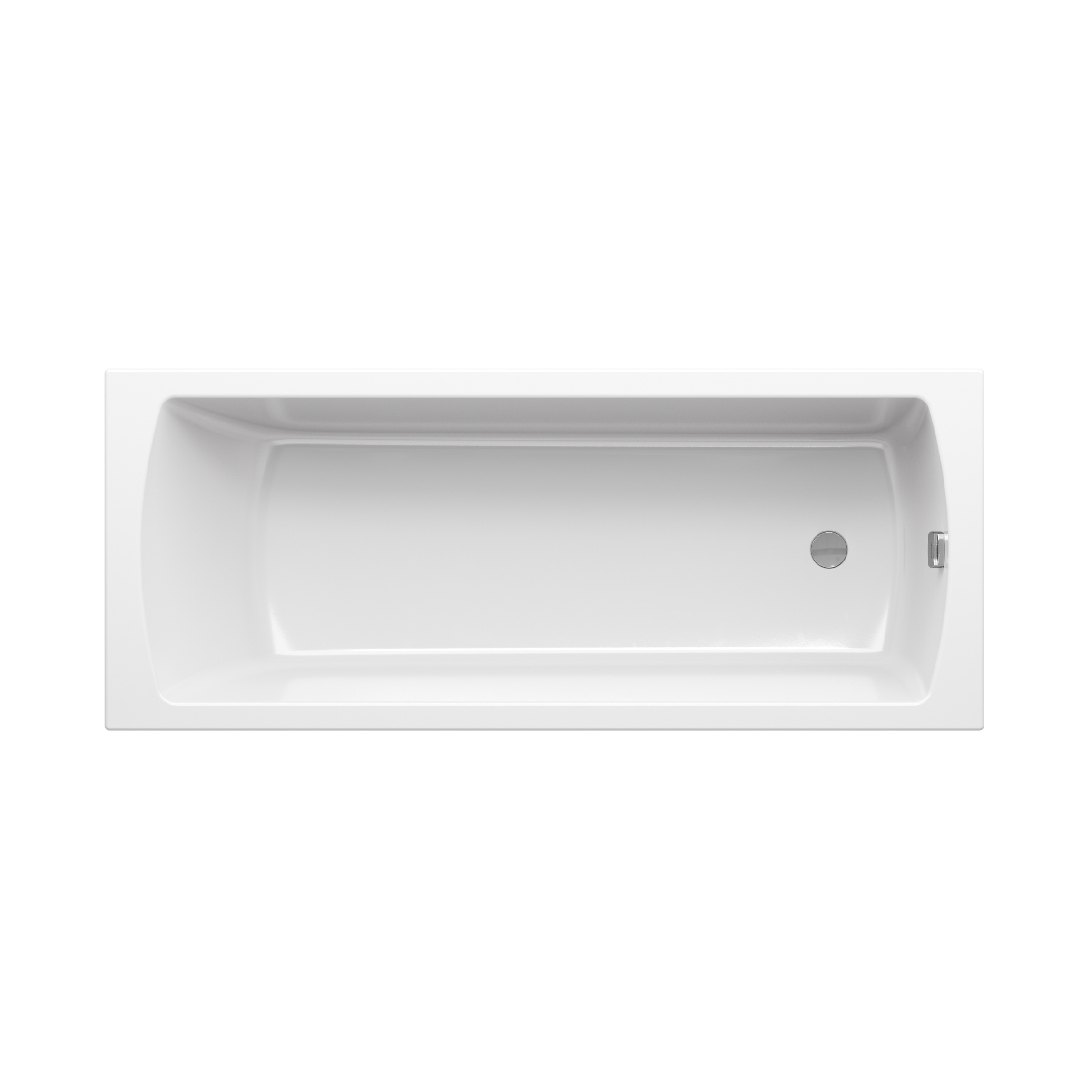 Ravak Classic II Rechteckige Badewanne 170x70 cm weiß CC51000000