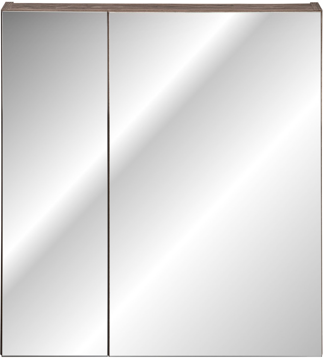 Comad Sante Fe Oak Kabinett 60x17x65 cm Spiegelschrank eiche SANTA FE OAK 84-60-A-2D