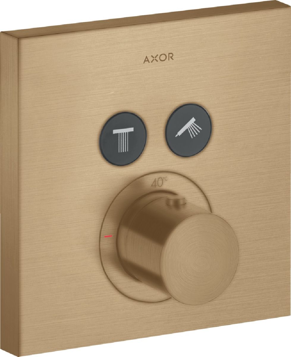 Axor ShowerSolutions Badewannen- und Duscharmatur Unterputz mit Thermostat || 36715140