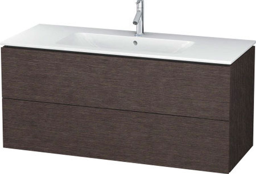 Duravit L-Cube Kabinett 122x48.1x55 cm Unterschrank hängend eiche LC624307272