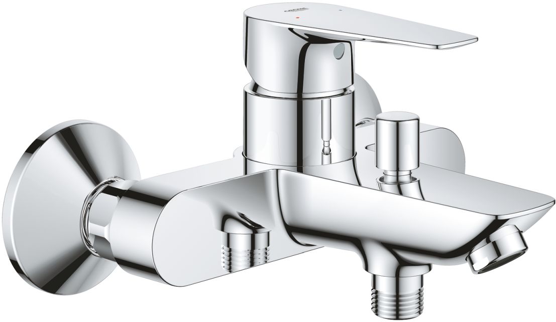 Grohe Start Edge Badewannen- und Duscharmatur Wandmontage StarLight Chrome 24198001