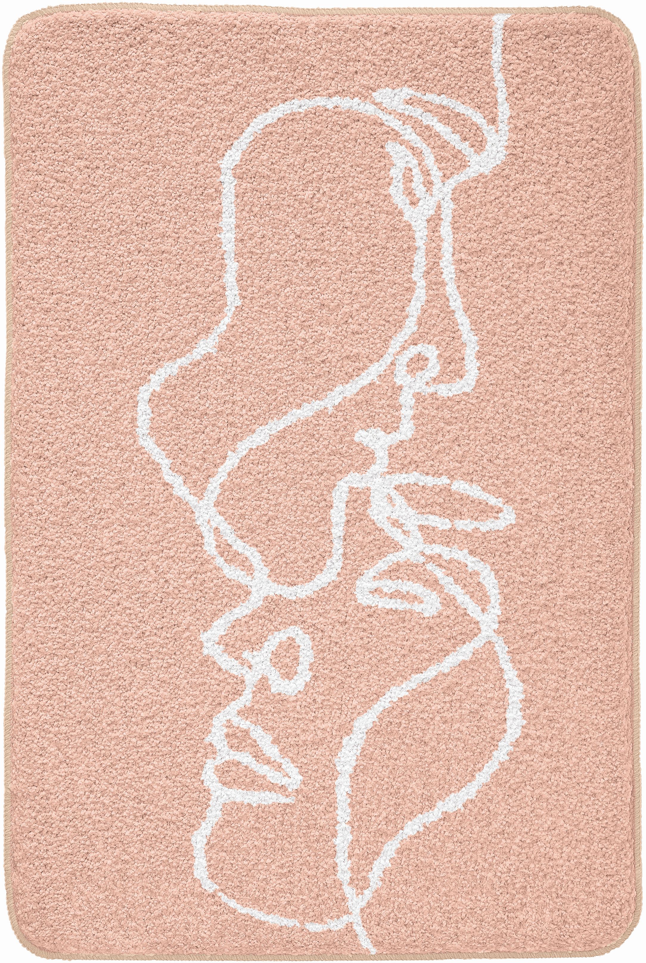 Kleine Wolke Face Badezimmerteppich 65x55 cm rechteckig 9151398539