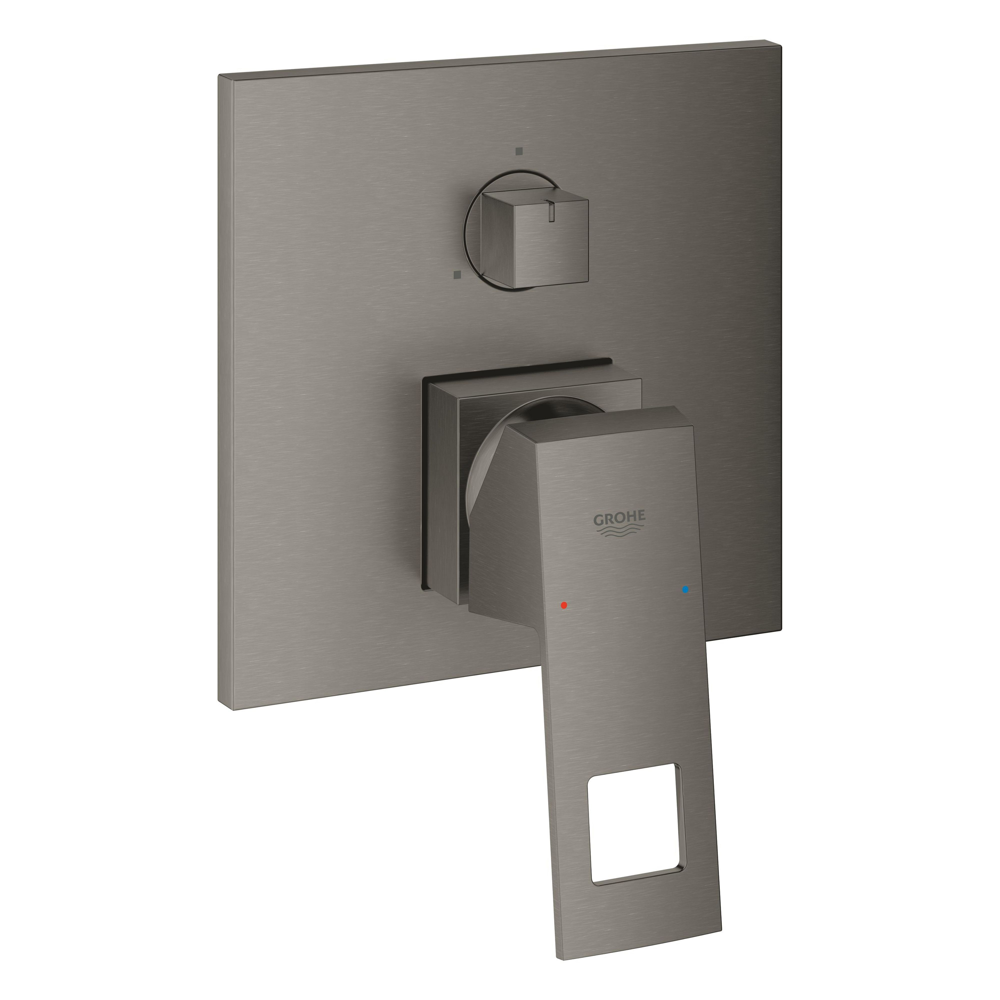 Grohe Eurocube Badewannen- und Duscharmatur Unterputz Brushed Hard Graphite 24094AL0